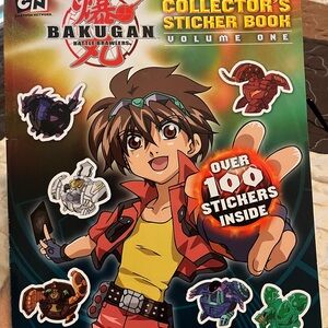 Bakugan Collector's Sticker Book Volume One